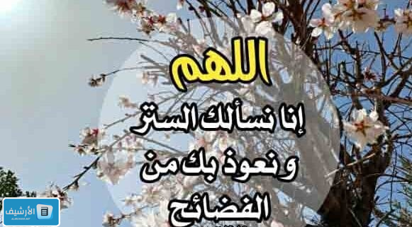 دعاء الستر