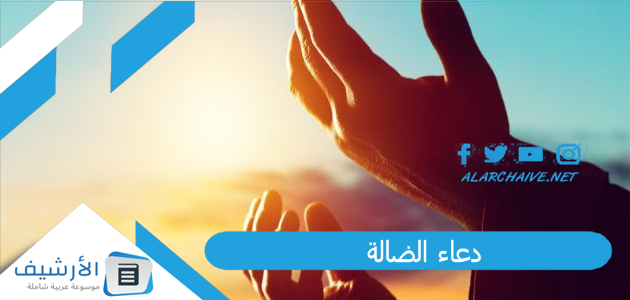 دعاء الضالة