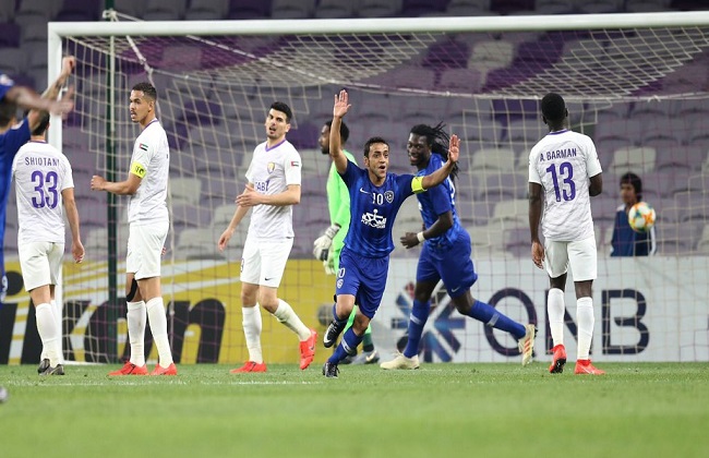 مباراة الهلال والعين
