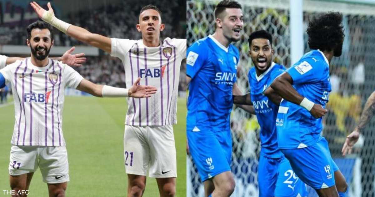 العين والهلال اليوم