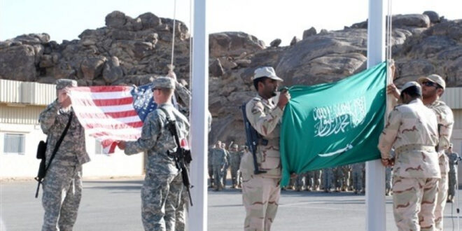 القواعد الامريكية في السعودية