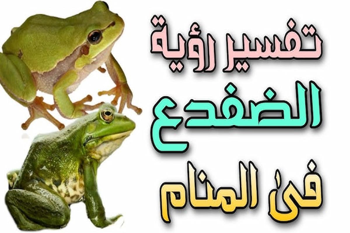 تفسير الخوف من الضفدع