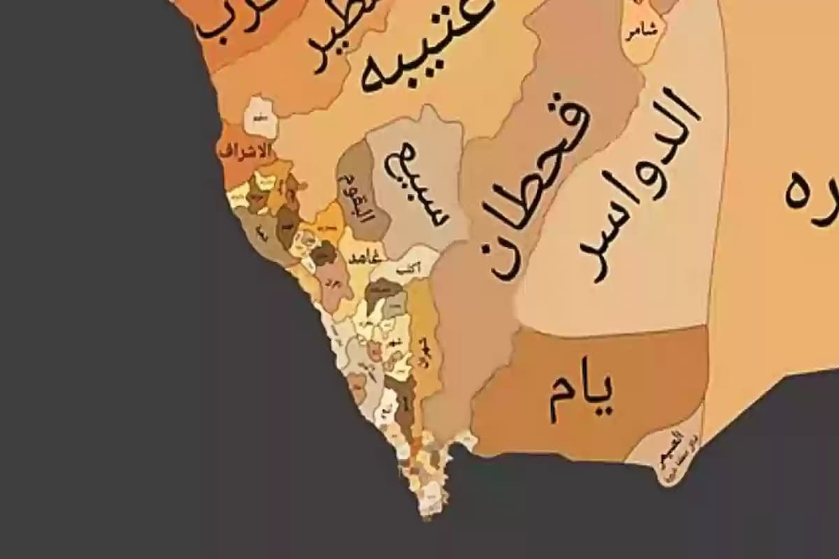 أسماء فخوذ قحطان نجد