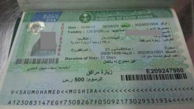 شروط تأشيرة السعودية للمصريين