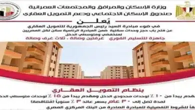 شروط حجز شقق الإسكان الاجتماعي لوزارة الإسكان